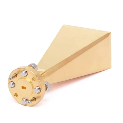 Advantages Of WR-10 Rectangular Standard Gain Horn Antenna 25 dBi Typical Gai...